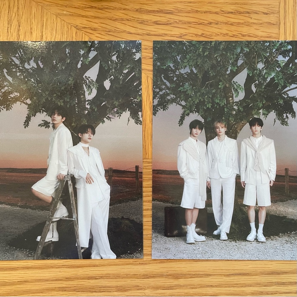 Tomorrow x Together TXT Act Promise World Tour Group Postcards